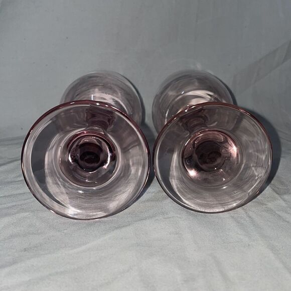 Beautiful purple wine glasses - Picture 6 of 10